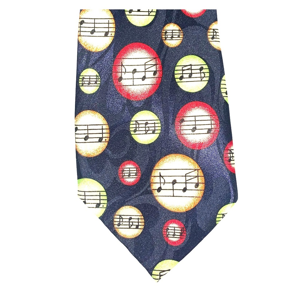 Men’s Fratello music notes tie